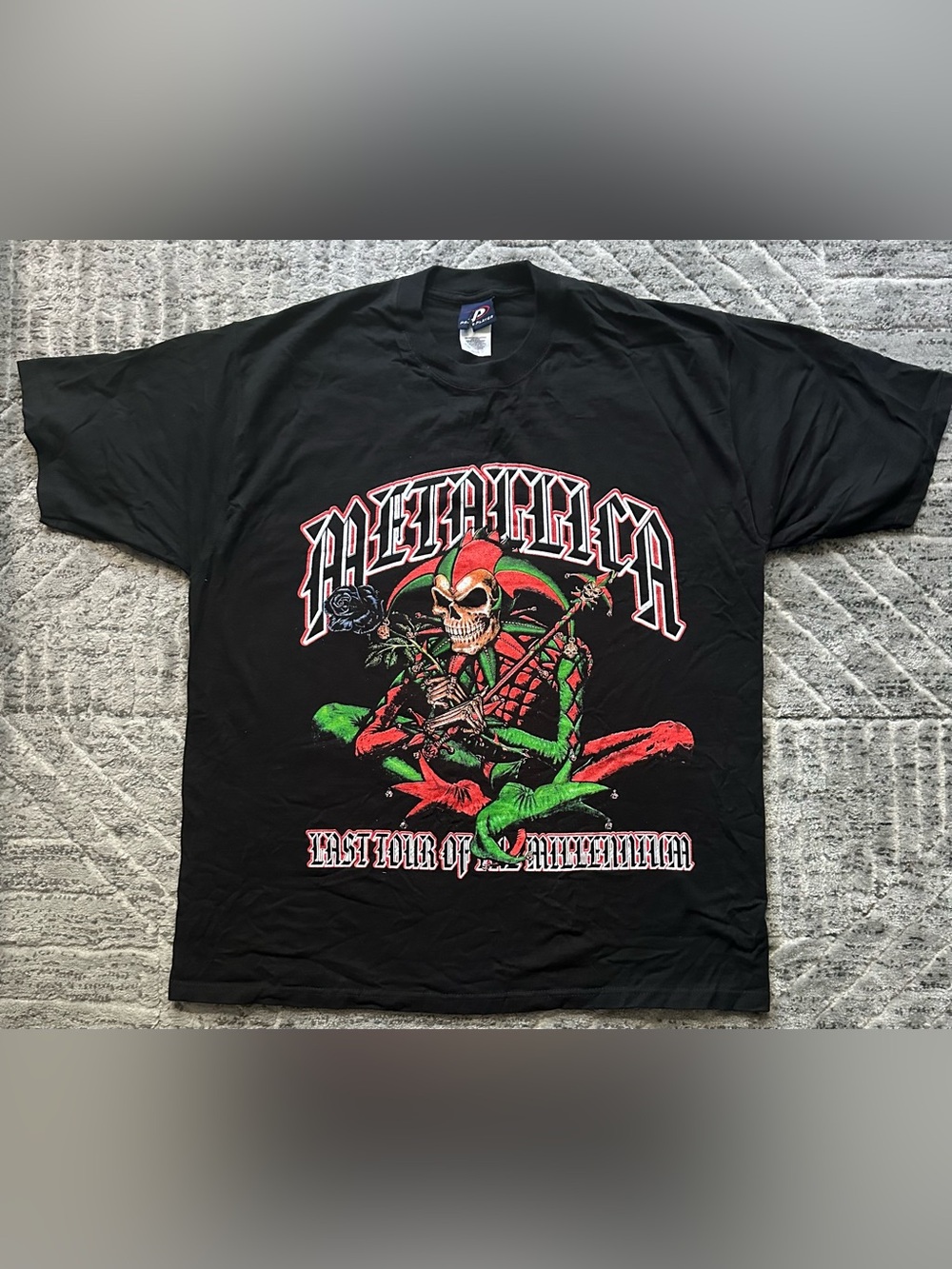 Authentic Vintage 1999 Metallica Last Tour of the Millennium T-Shirt XL